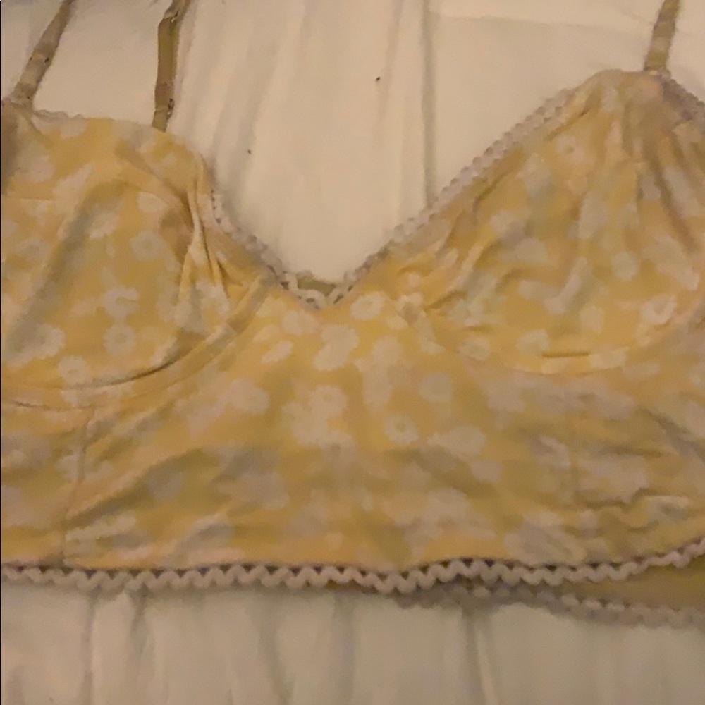 Free people Long Bralette
